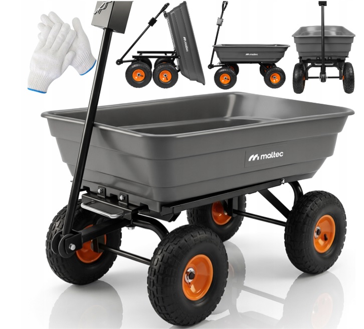 MalTec Záhradný prepravný vozík KING 112818 4